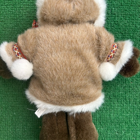Adorable Brown and White Plush Doll - Picture 4 of 4